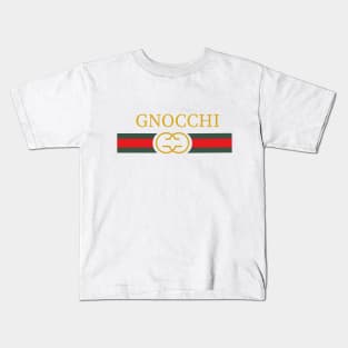 Gnocchi Gold Fashion Parody Pasta Noodles Italian Food meme T-Shirt, Ipone  Case, Hoodie, Strickers Kids T-Shirt